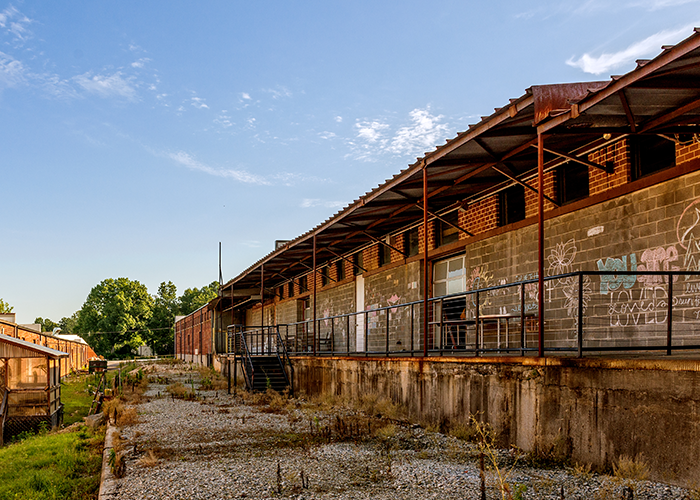 old warehouse