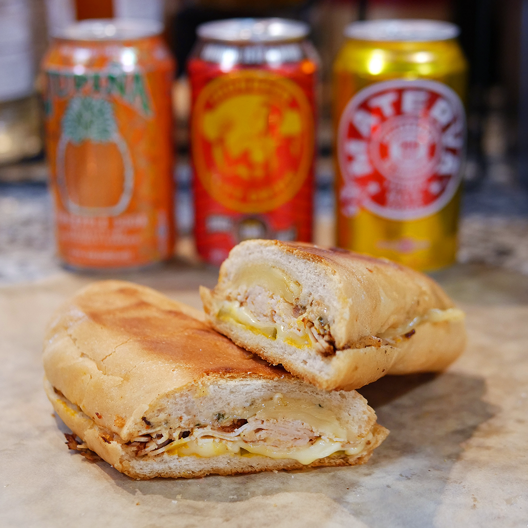 Monday Night Football is getting a flavor upgrade with the Cuban Sandwich  @mercedesbenzstadium, @atlantafalcons fans! Complete with plantain chips,  this dish is the perfect play for dinner tonight - Levy Restaurants