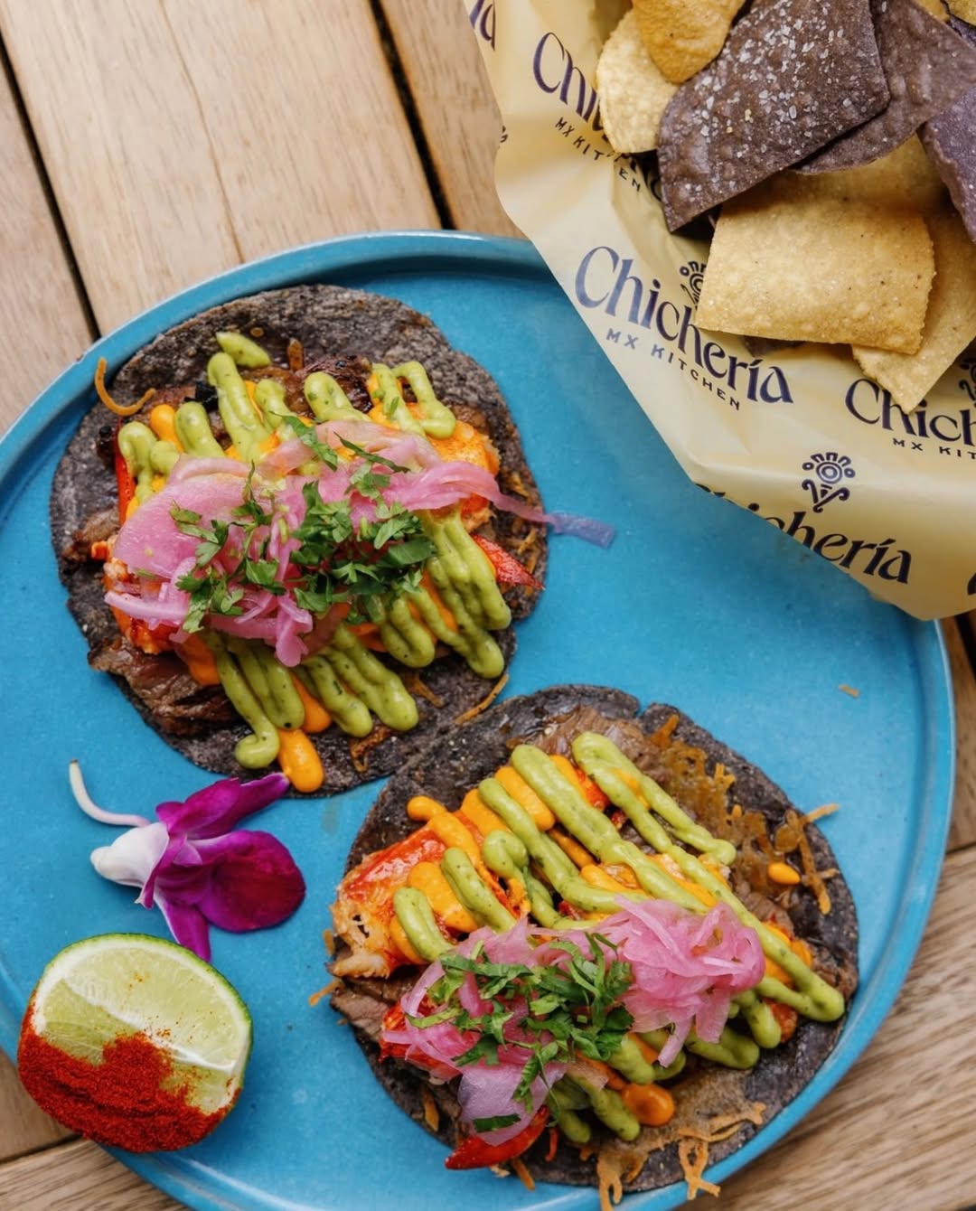 plate of tacos