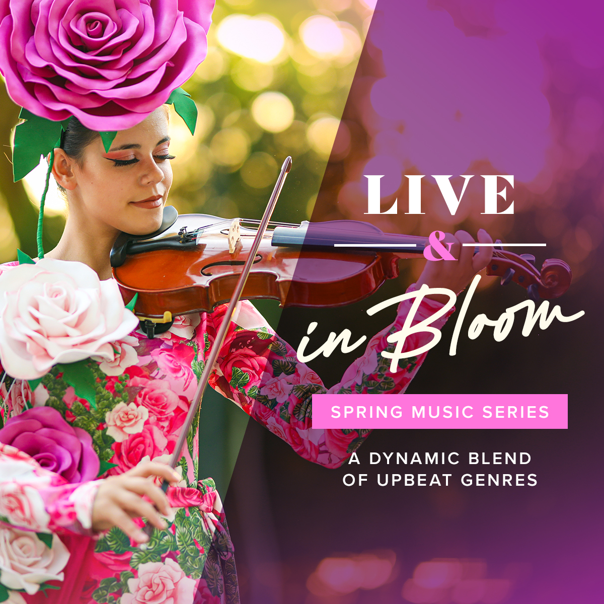 Live and In Bloom Graphic