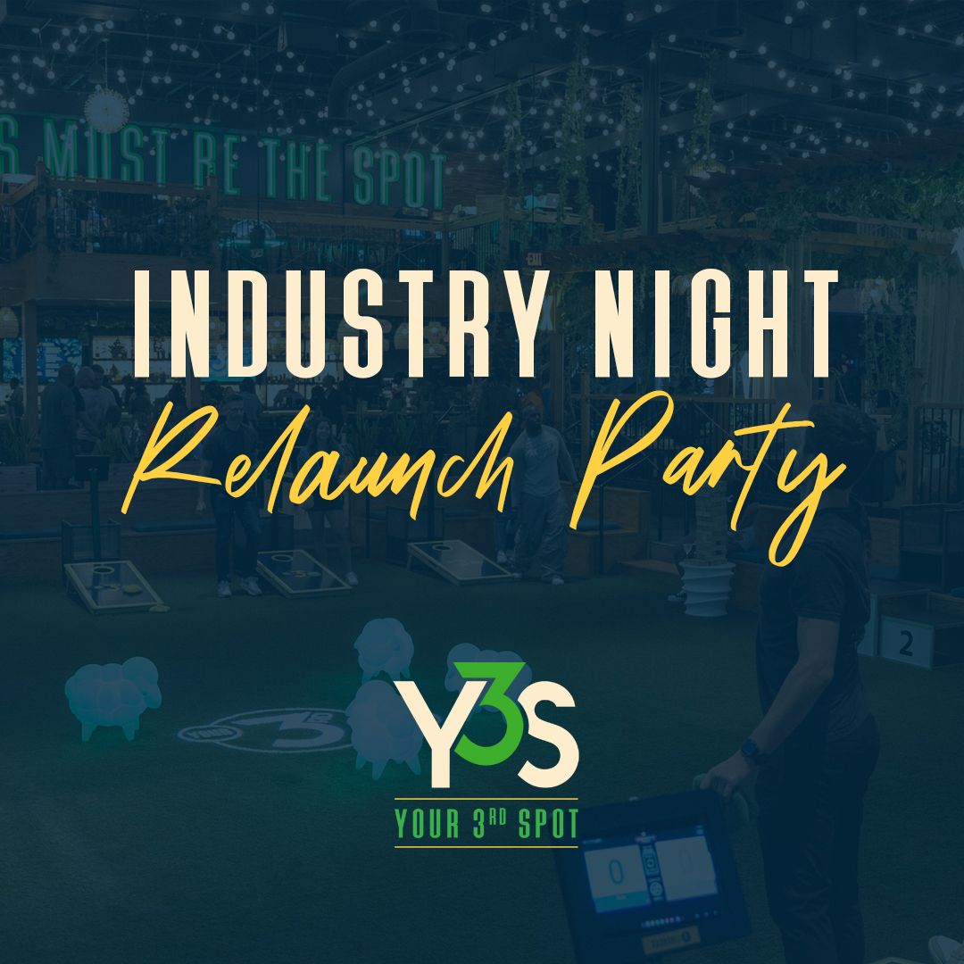 Industry Night Relaunch Party Square Graphic