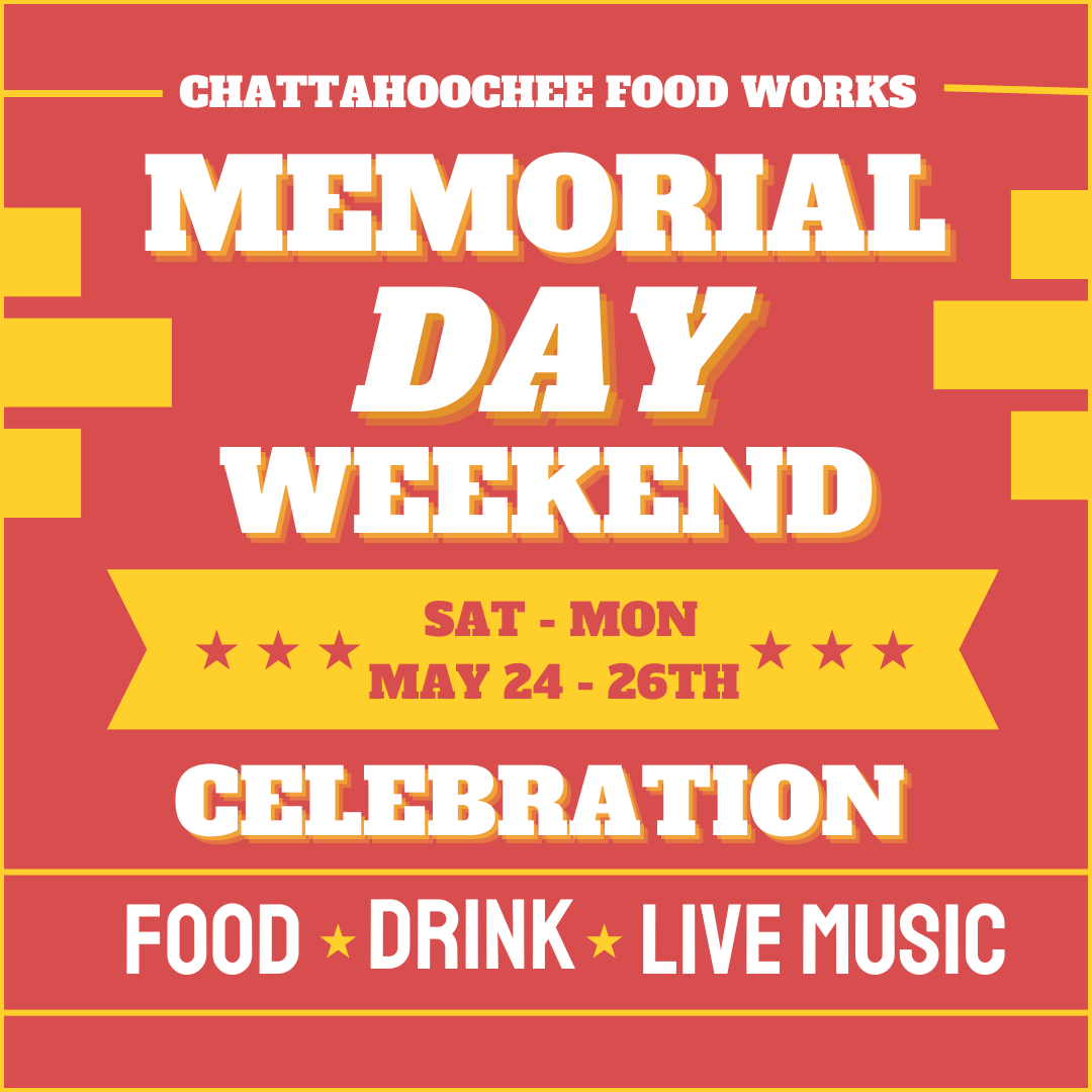 Memorial Day Weekend Celebration Graphic