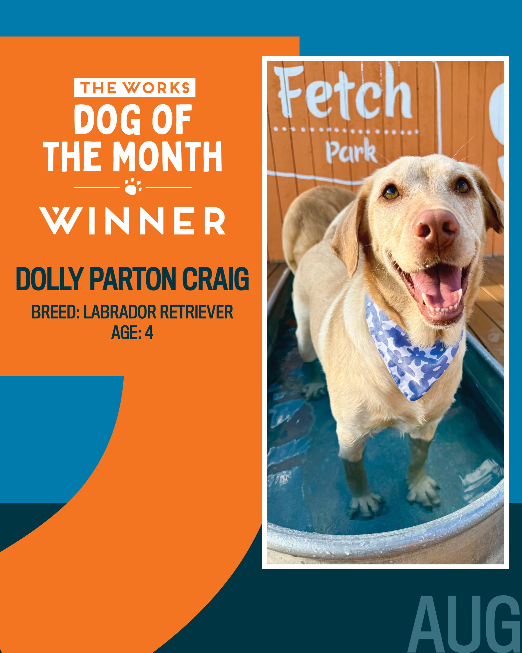 August Dog of The Month