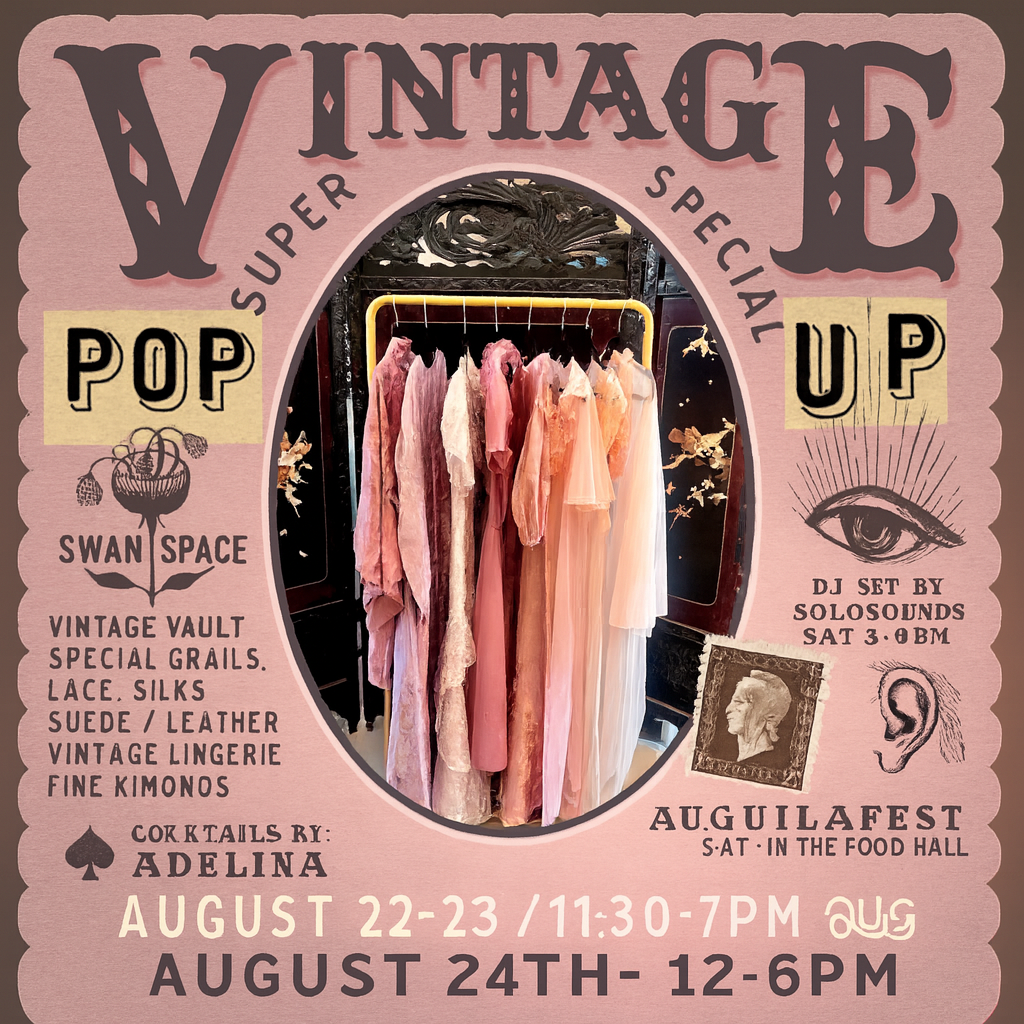swan space vintage pop up