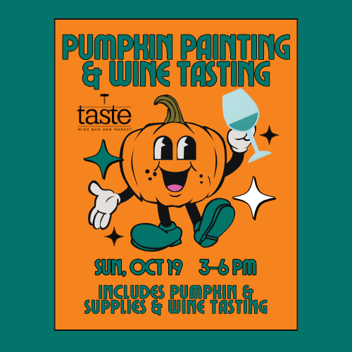 Pumpkin Painting & Wine Tasting at Taste Wine Bar & Market