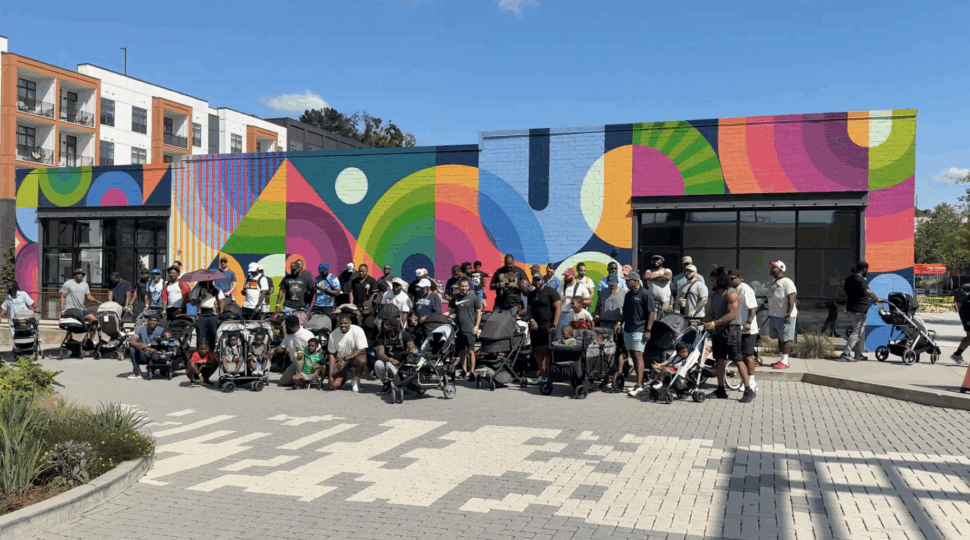 150+ fathers walk for mental health at The Works