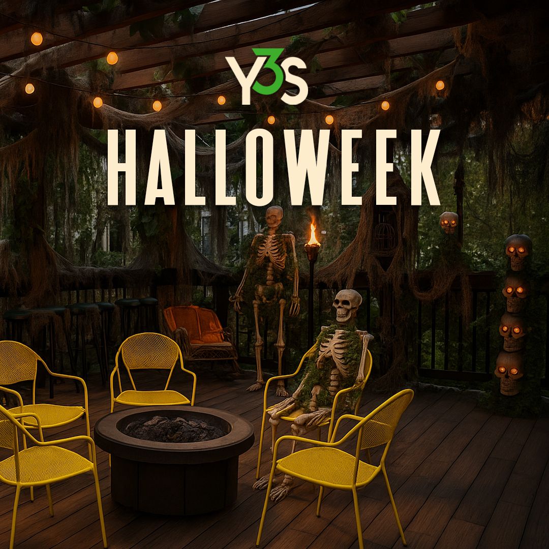 Celebrate Halloween season with Y3S. Enjoy a weeklong arcade-meets-Halloween celebration.