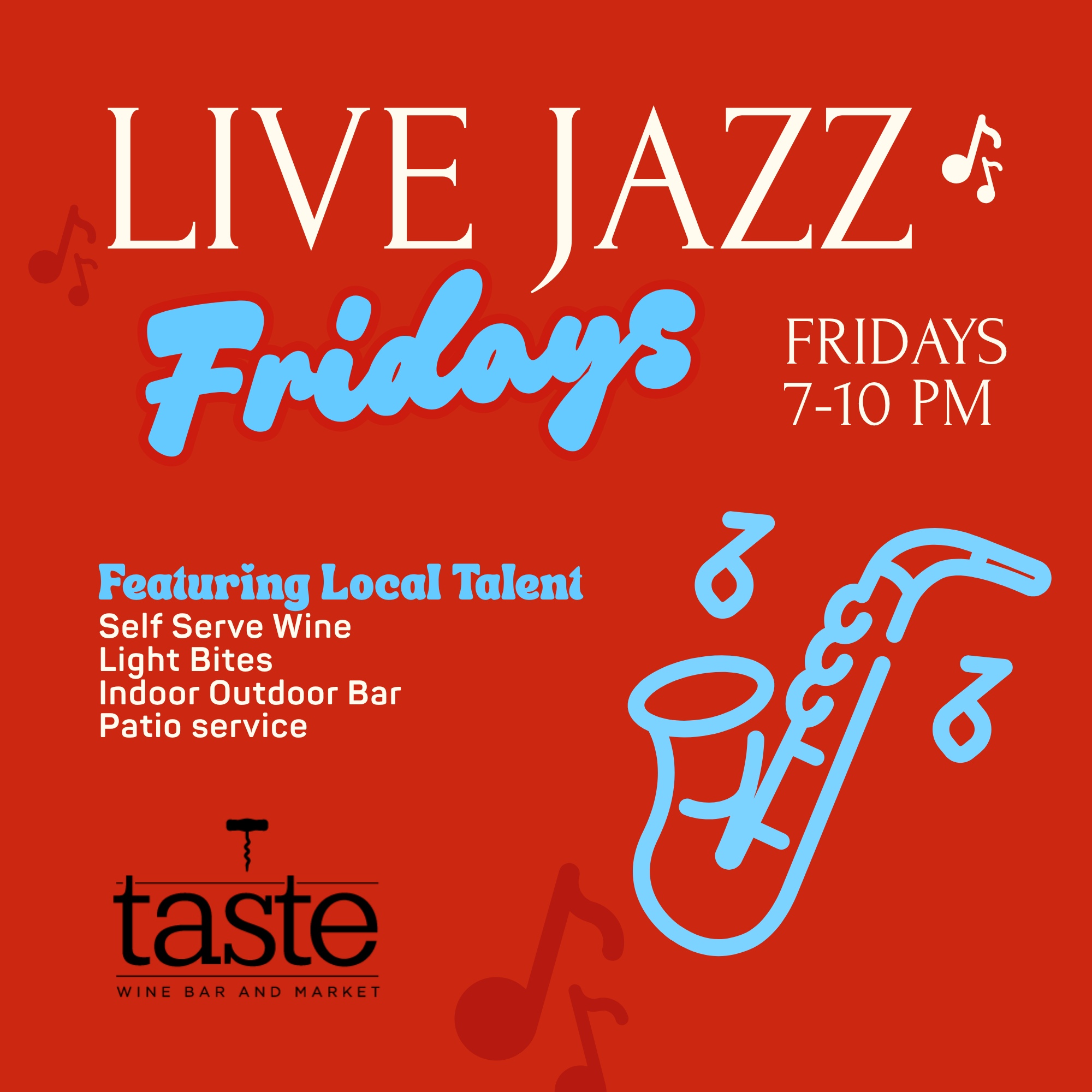 Live Jazz Fridays in May