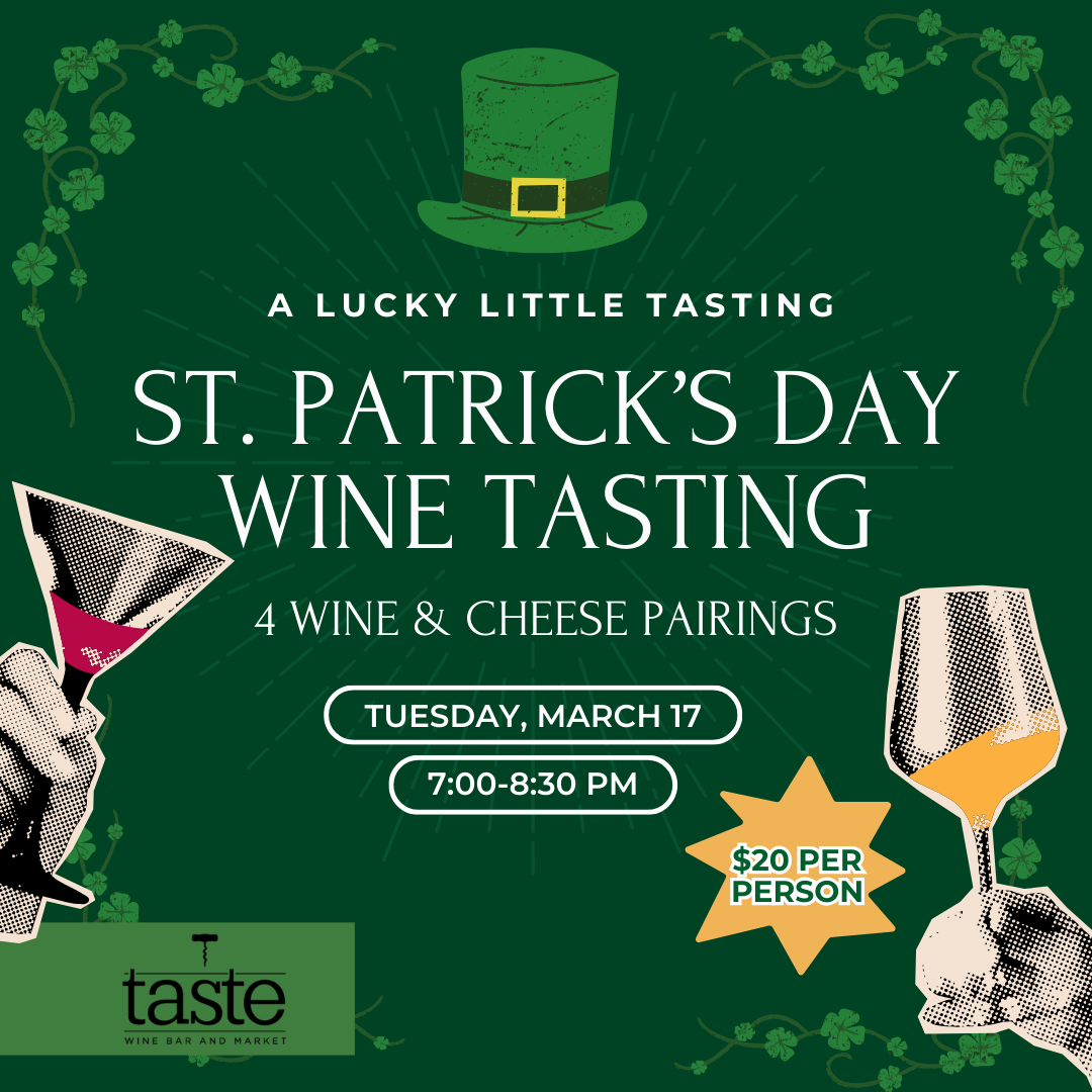 St. Patrick's Day Wine Tasting