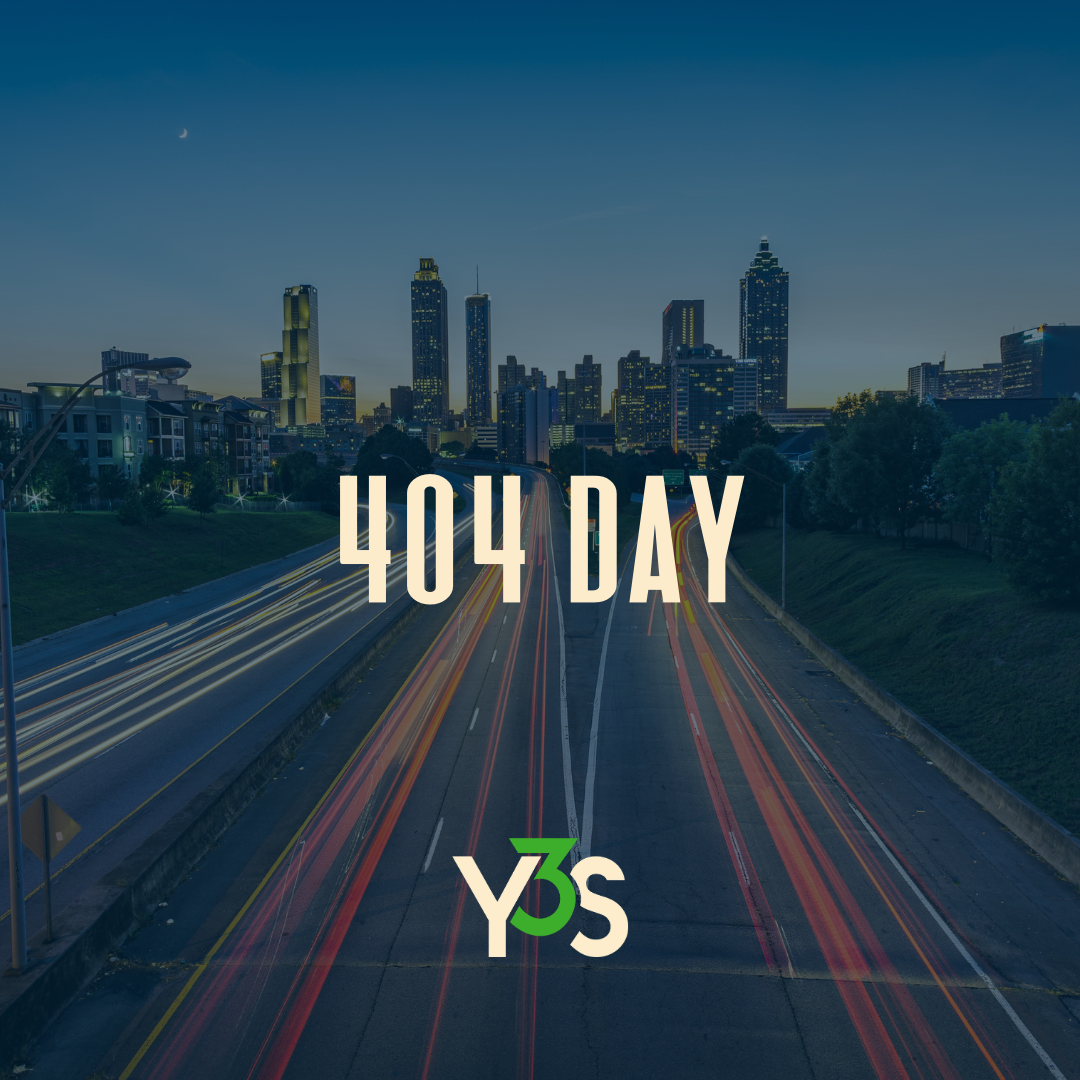 404 Day at Your 3rd Spot