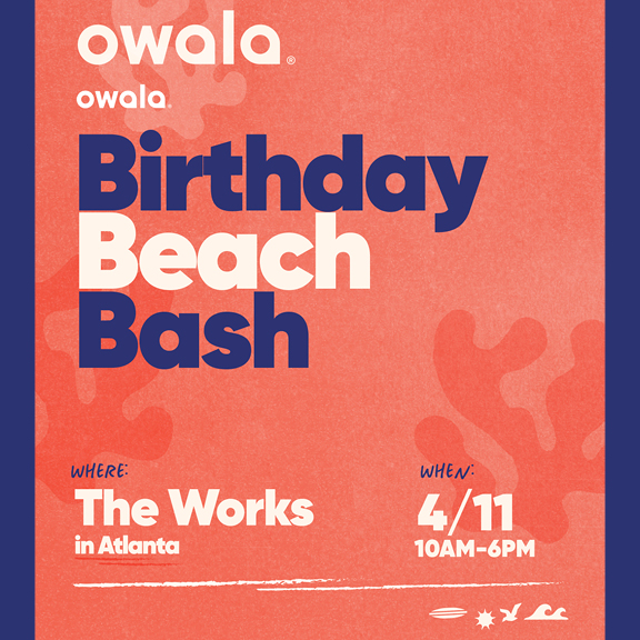 Owala Birthday Beach Bash