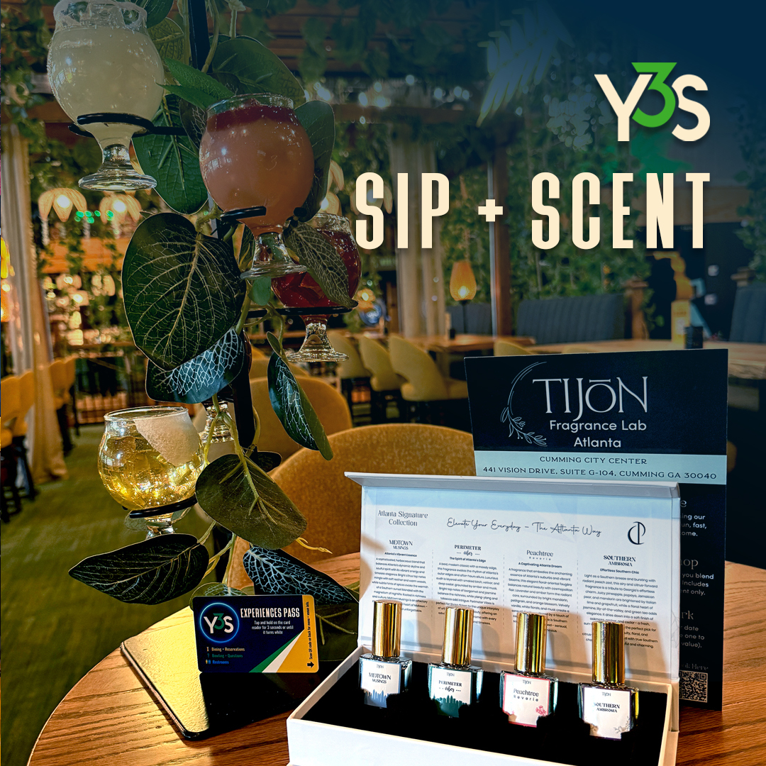 Sip + Scent at Your 3rd Spot