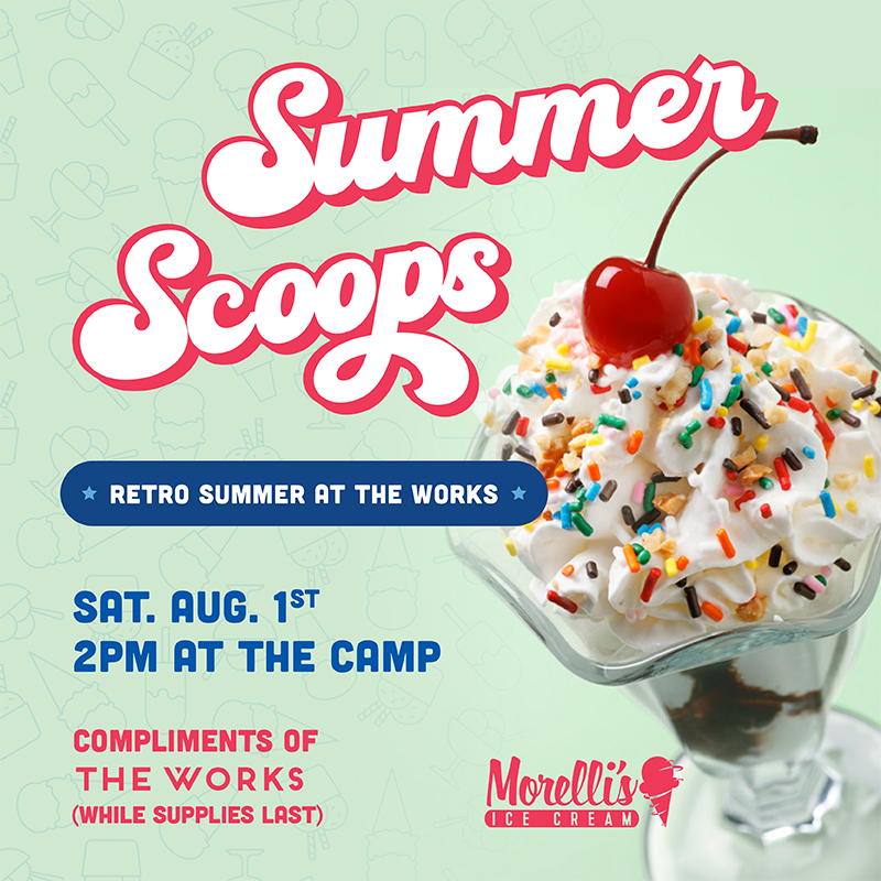 Summer Scoops at The Works